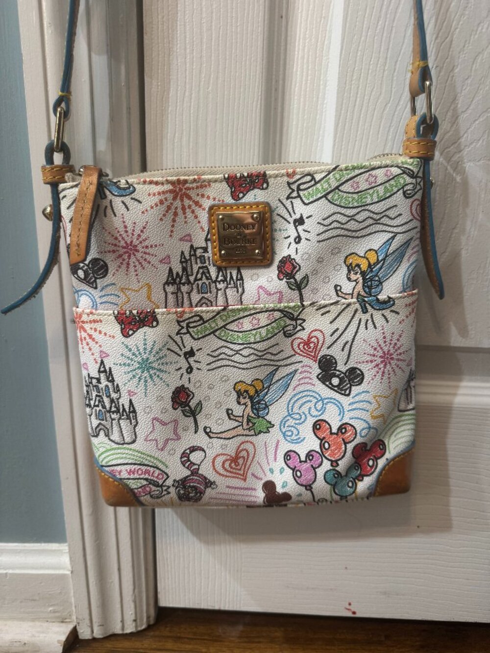 Disney Parks x Dooney & Bourke Sketchbook Crossbody Bag Purse
